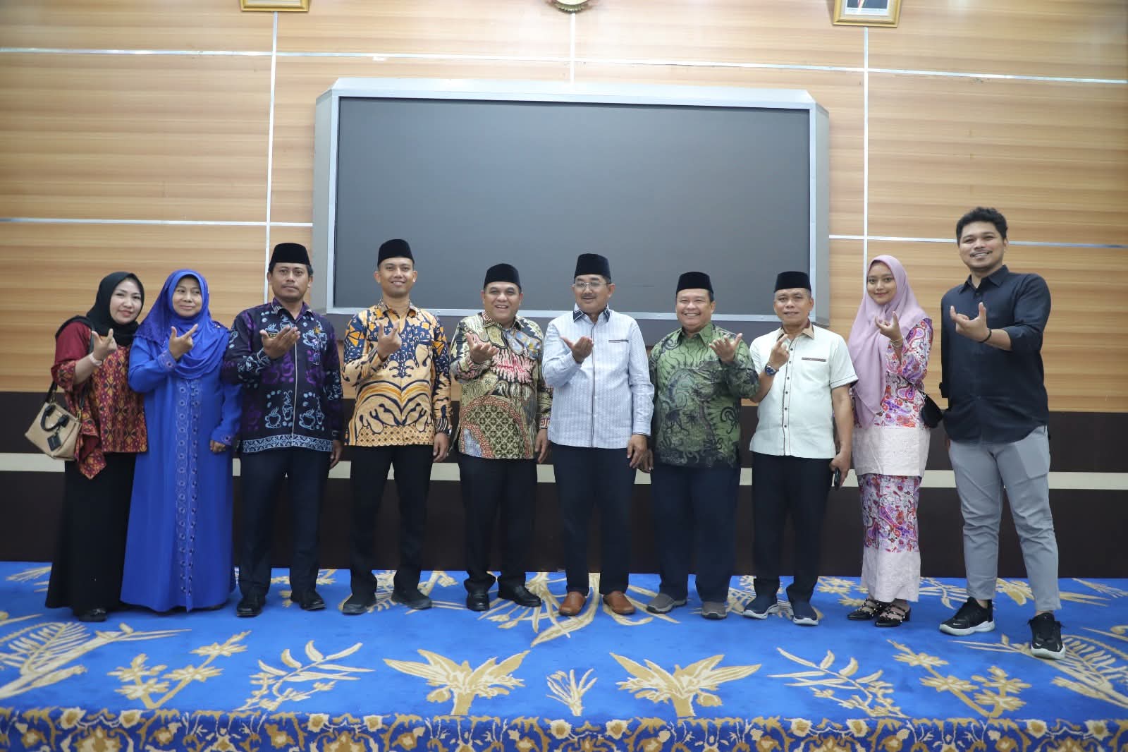 Bupati Anwar Sadat Terima Kunjungan Rektor UIN STS Jambi dan IAI An-Nadwah