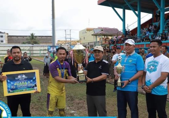 Turnamen Sepakbola Bupati Cup 2022 Ditutup, Tebingtinggi Juara