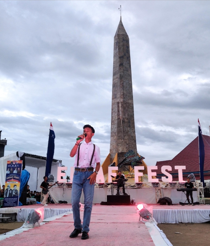 Bersama Lagu 'Lelah', Daus Sukses Pukau Pengunjung Ekraf Fest 2022