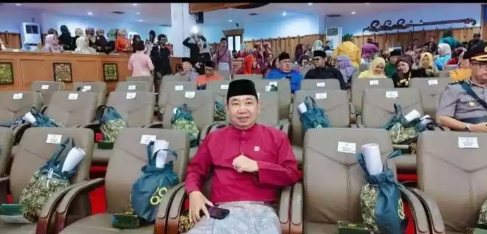 Ketua DPRD Tanjabbar Hadiri Paripurna HUT Provinsi Jambi ke-69 Tahun 2026