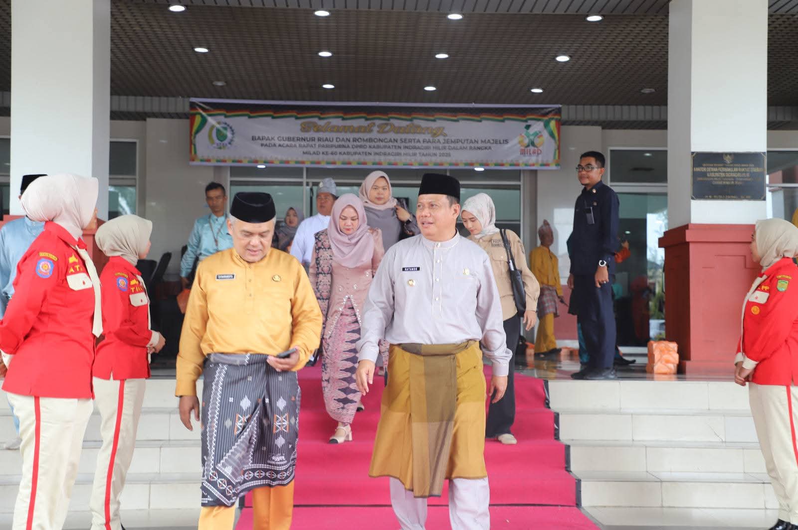Wabup Tanjabbar Hadiri Rapat Paripurna Istimewa HUT ke-60 Kabupaten Indragiri Hilir