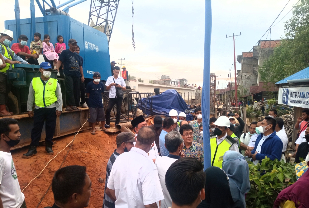 Hairan Pertanyakan Kajian Konsultan Perencanaan  Terkait Proyek Pembangunan Jembatan Parit Gompong
