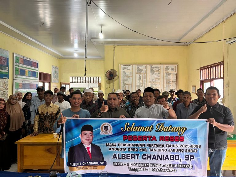 Reses Dewan, Albert Chaniago Kunjungi Desa Teluk Kulbi Kecamatan Betara