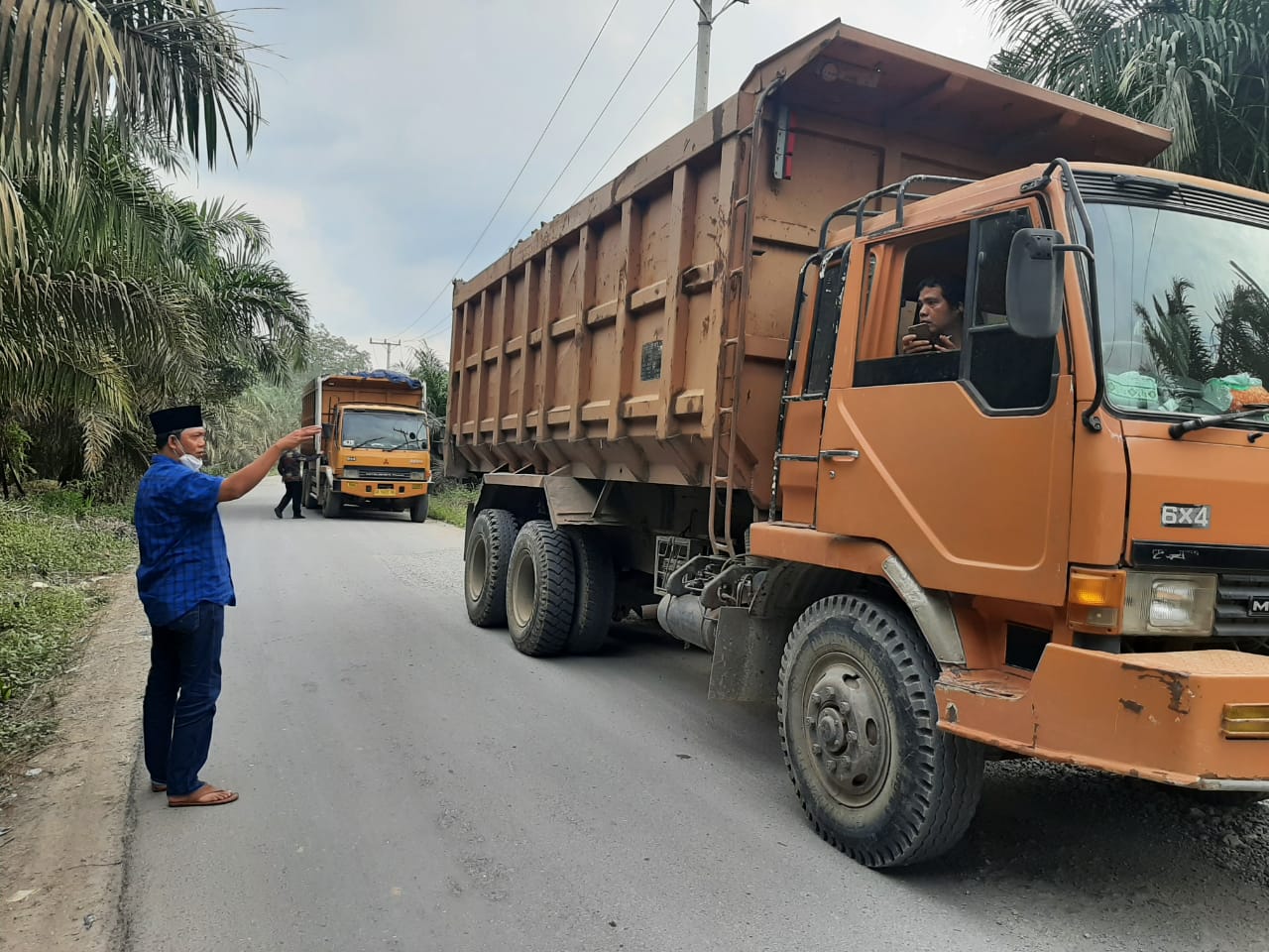 Wabup Larang Truck Belibihi Tonase Melewati Jalan Kabupaten