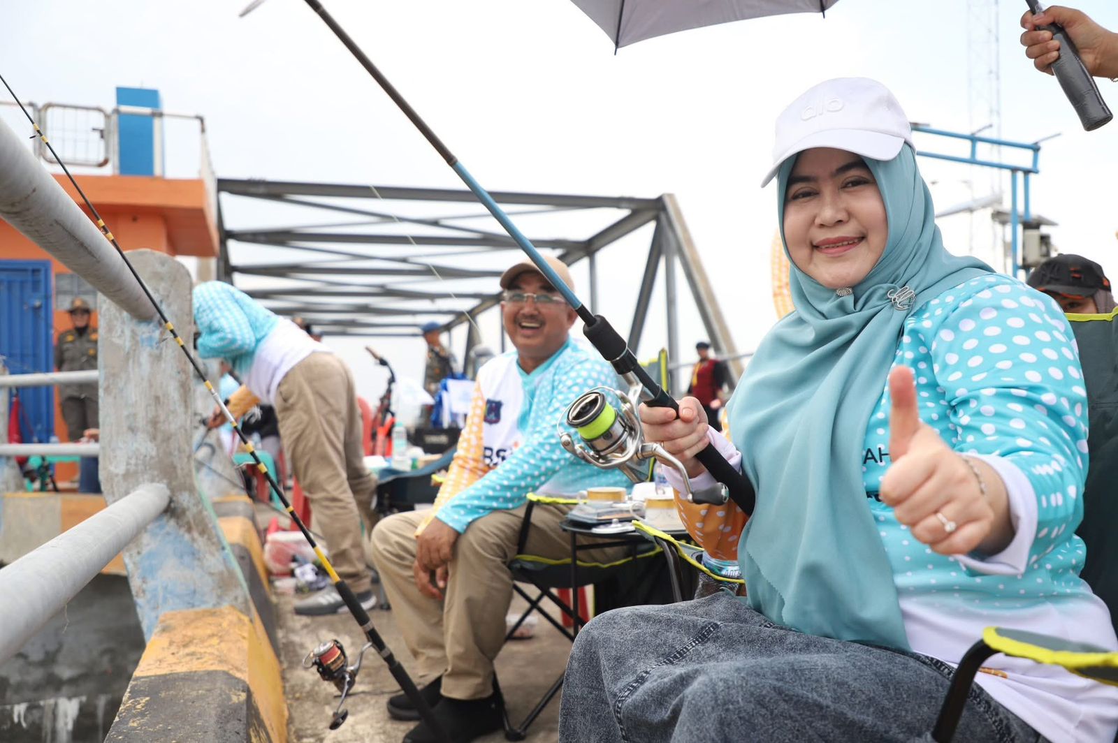  Lomba Mancing Antar Istri OPD dan Forkopimda, Bupati: Ciptakan Suasana Kebersamaan dan Melatih Kesabaran