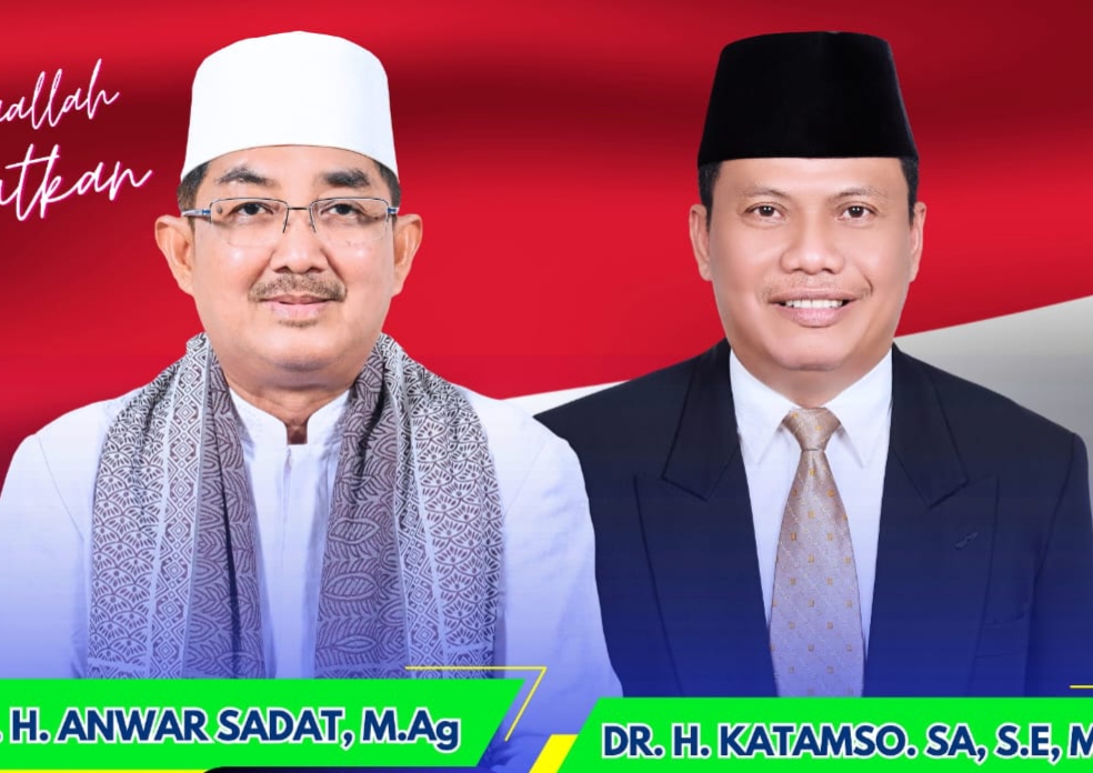 UAS -Katamso Ukir Sejarah Sebagai Bupati Tanjab Barat Pertama Terpilih Dua Periode Beruntun