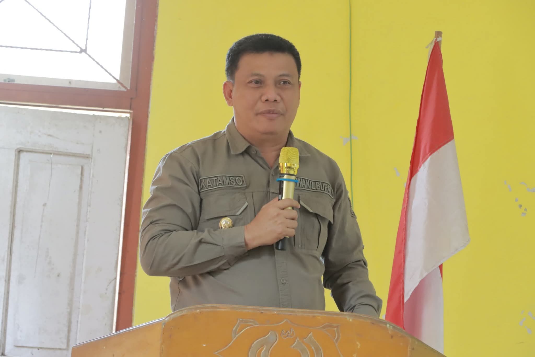 Wabup Tanjabbar Tinjau Lokasi MTQ Kabupaten 2025 di Desa Tanjung Bojo