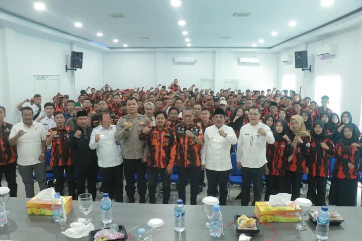 Bangun Karakter Bangsa, Bupati Tanjab Barat Buka Sosialisasi Bela Negara dan Lantik PAC Pemuda Pancasila