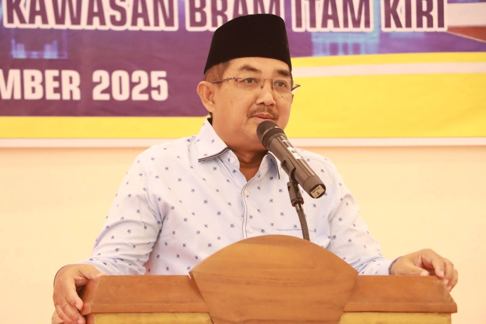 Bupati Buka Sosialisasi RDTR Bram Itam Kiri 2025–2045, Tegaskan Pentingnya Kepastian Pemanfaatan Ruang