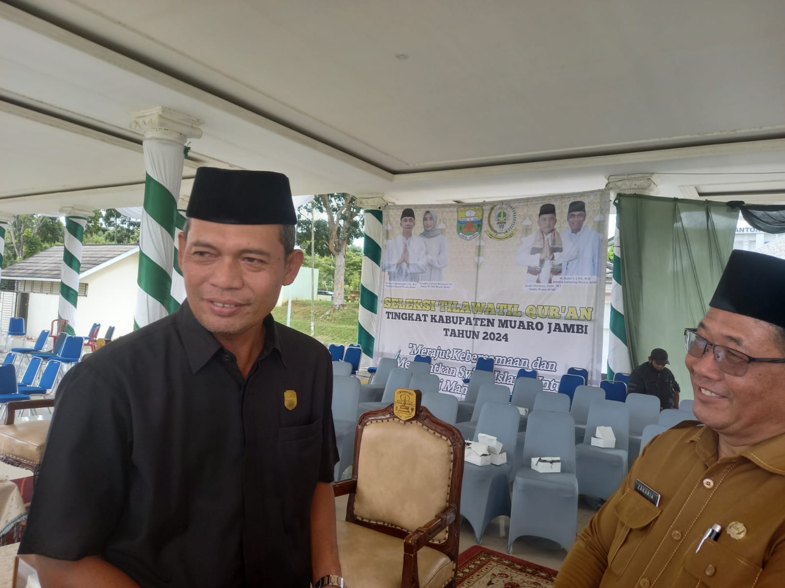 Ahmad Haikal Hadiri Pembukaan STQ Tingkat Kabupaten Muaro Jambi