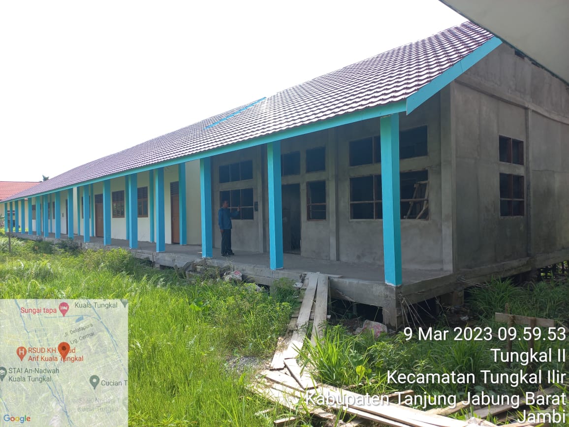 Proyek Dak 2022, SMA N 2 Kuala Tungkal Mangkrak
