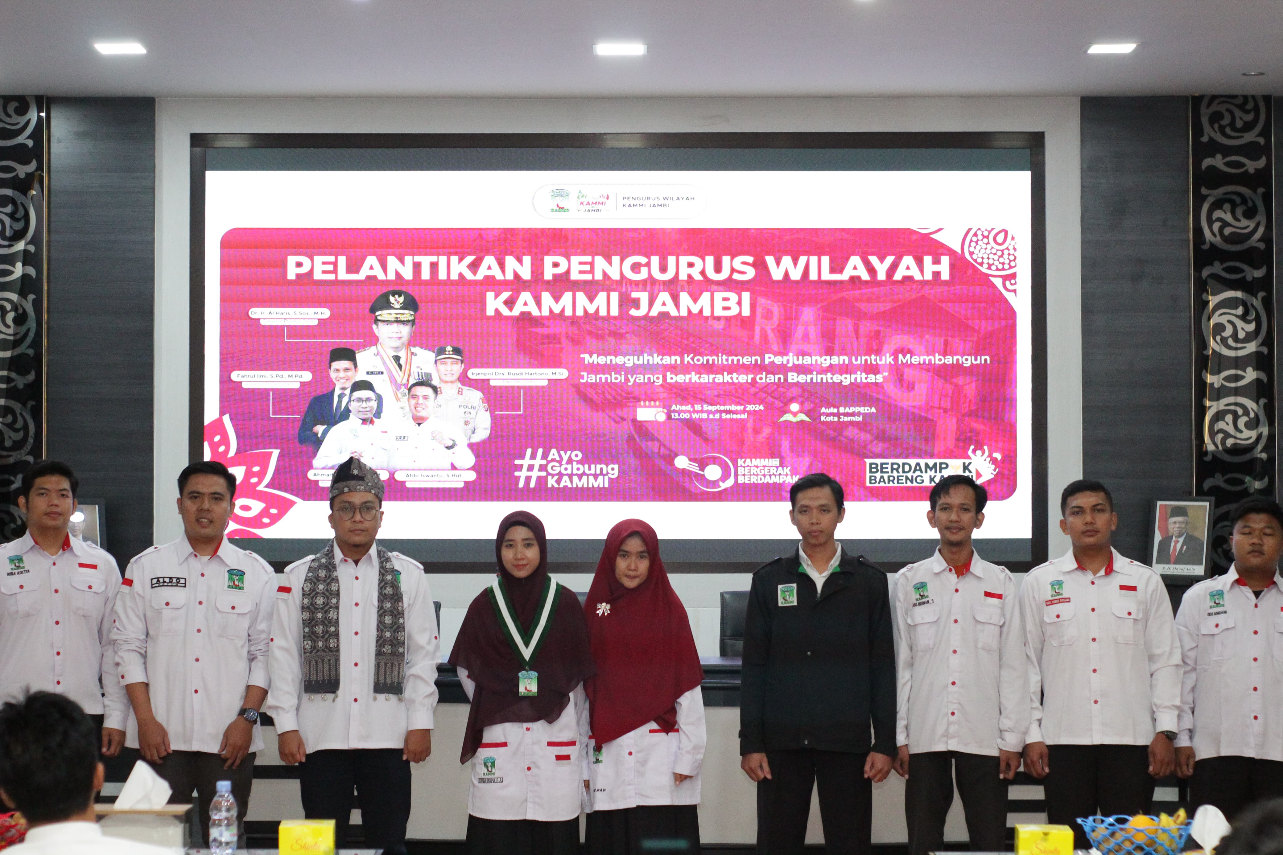 Ketua PP KAMMI Lantik Pengurus Wilayah KAMMI Jambi Periode 2024 - 2026 