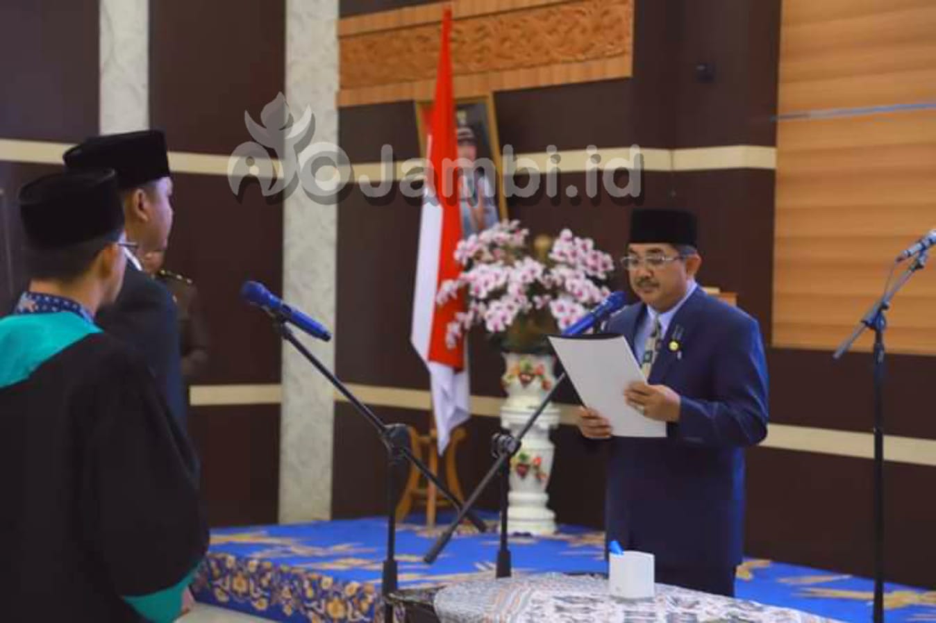 Lantik Hermansyah Sebagai Sekda Definitif, Bupati Berharap Aktif Berkoordinasi 