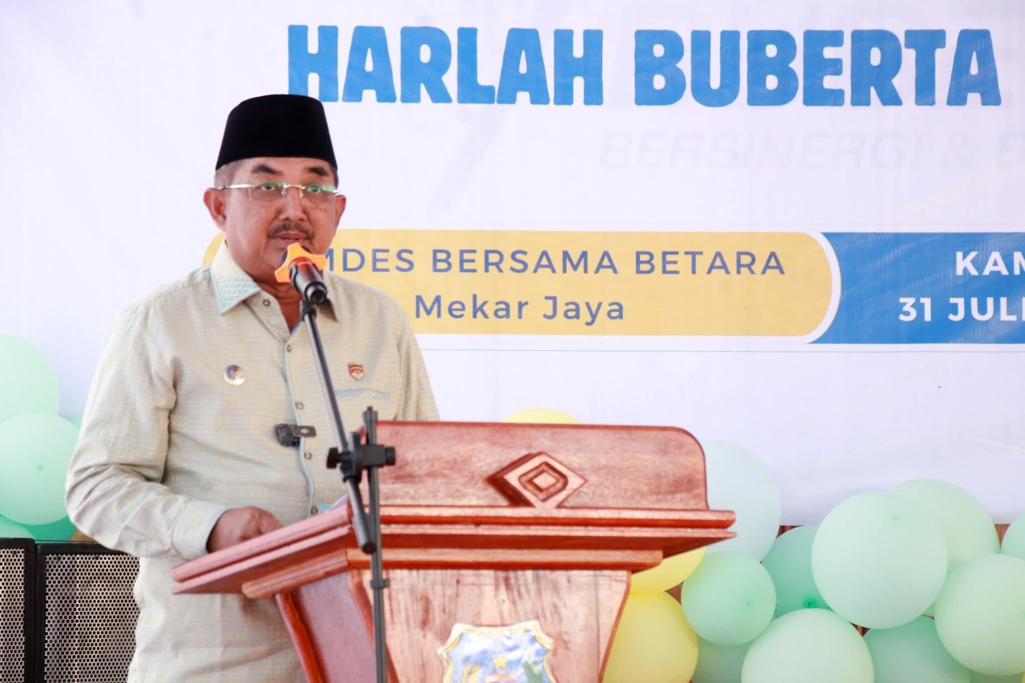 Bupati Resmikan Gedung Baru dan Peringati Harlah ke-7 BUMDes Bersama Betara
