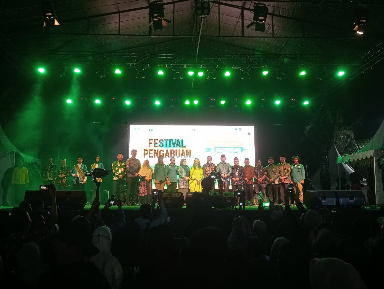 Pembukaan Festival Pengabuan Berhasil membius Perhatian Masyarakat Kabupaten Tanjabbbar