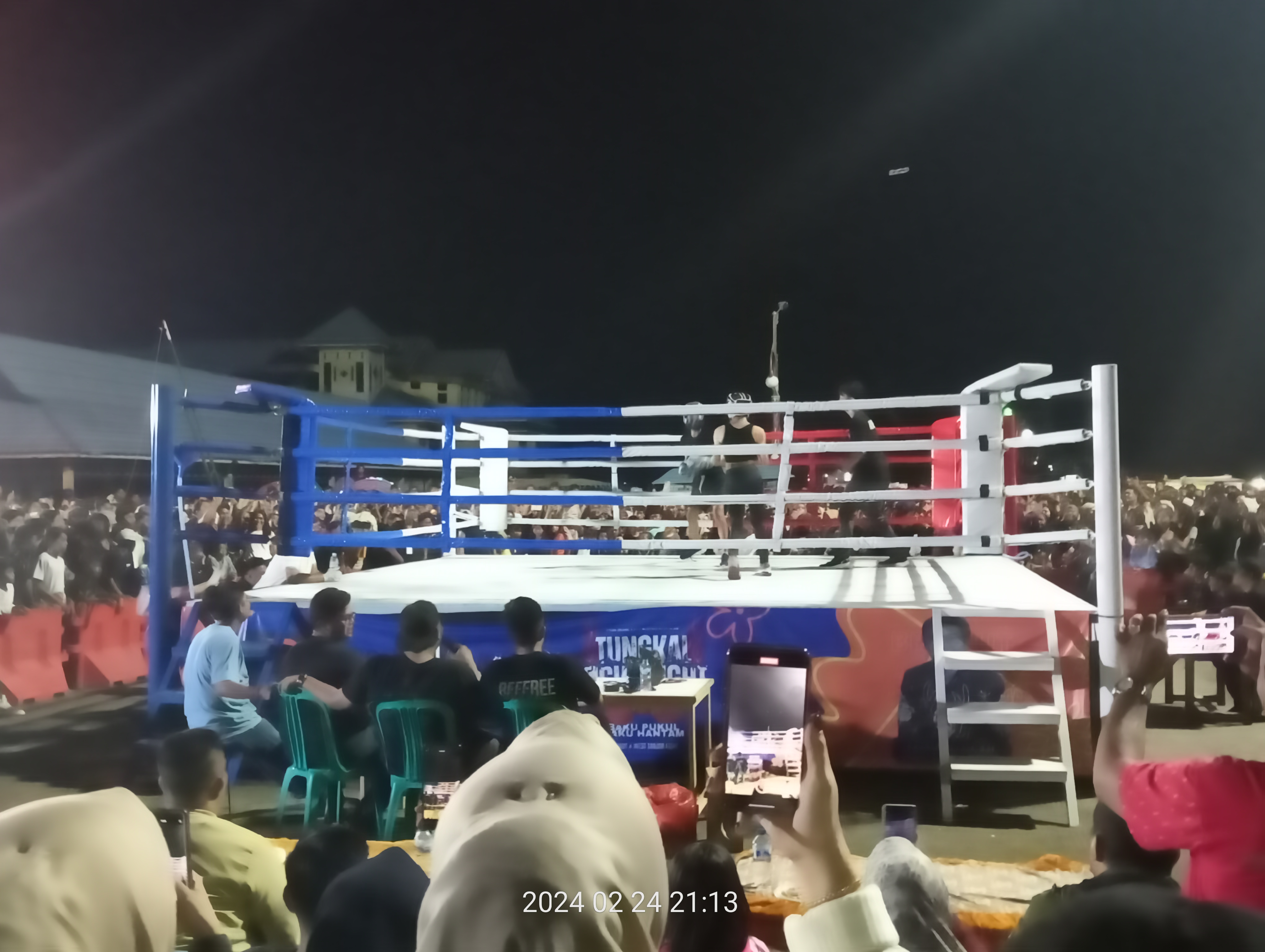 Baku Pukul - Baku Hantam, Bronut Tourism Dan West Fight Academy Sukses Gelar Tungkal Fight Night 