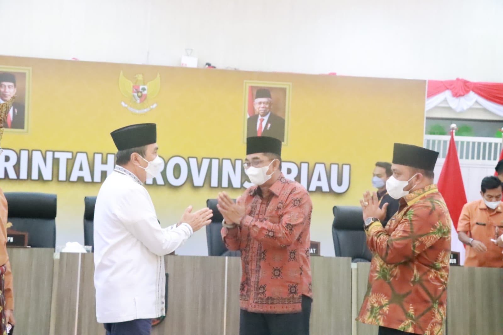 Pemkab Tanjabbar Audiensi dengan Gubernur Riau Terkait Pembangunan
