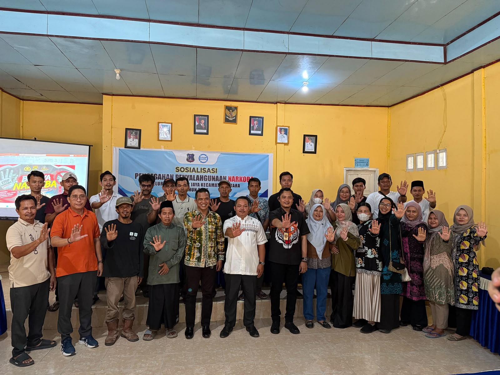 Cegah Narkoba Sejak Dini, Kelurahan Mekar Jaya Gelar Sosialisasi Pencegahan Penyalahgunaan Narkoba