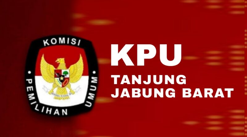 Penetapan Nomor Urut Pasangan Calon Peserta Pemilihan Bupati dan Wakil Bupati Tanjab Barat Tahun 2024