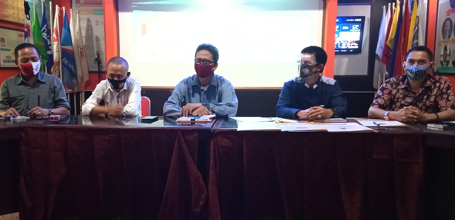 KPU Tetapkan Tiga Pasangan Calon Bupati dan Wakil Bupati Tanjab Barat di Pilkada  2020